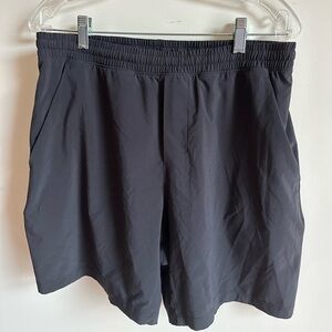 Men's Lululemon Surge Shorts Lined Running Black